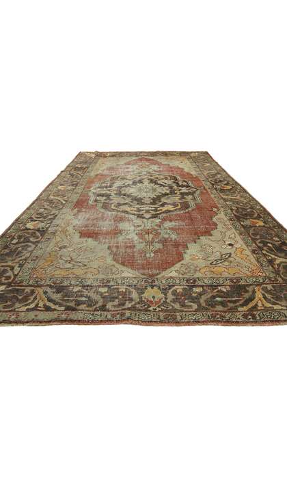 6 x 10 Vintage Oushak Rug 51296