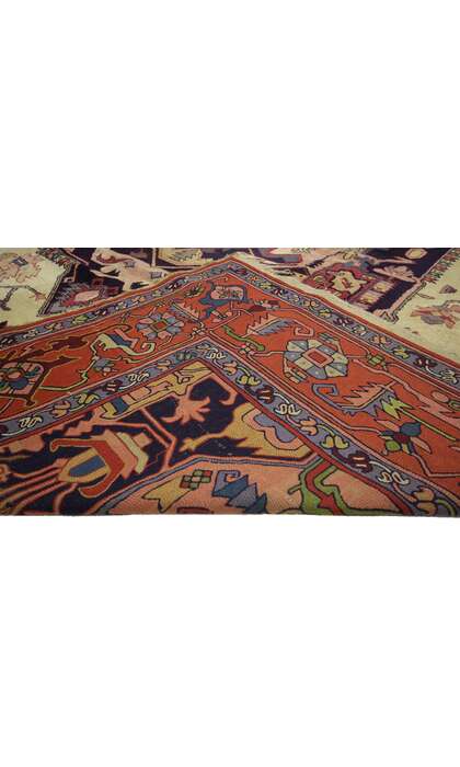 8 x 11 Antique Eur Hook Rug 70713