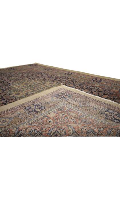 6 x 9 Antique Indian Malayer Rug 71853