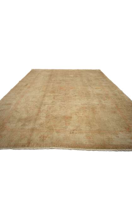 6 x 10 Vintage Turkish Oushak Rug 71911