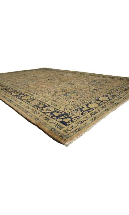 7 x 10 Vintage Persian Mahal Rug 72362