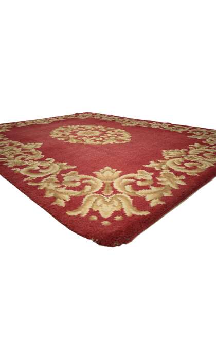 6 x 8 Antique Spanish Savonnerie Rug 73073
