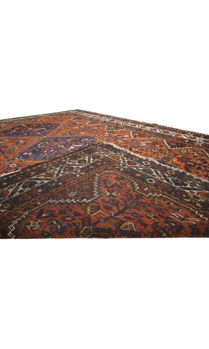7 x 9 Antique Shiraz Rug 73264