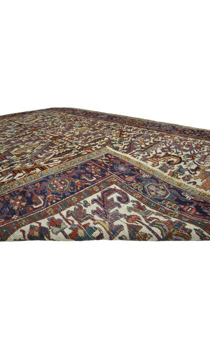 7 x 10 Antique Heriz Rug 73342