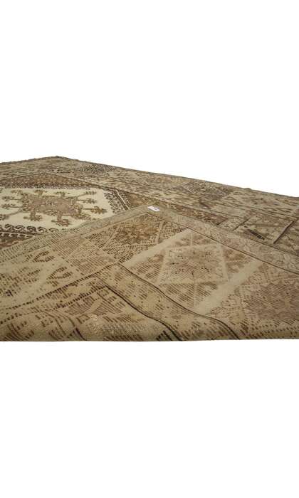 7 x 11 Vintage Rabat Moroccan Rug 73992