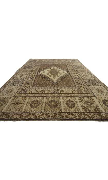 7 x 11 Vintage Rabat Moroccan Rug 73992