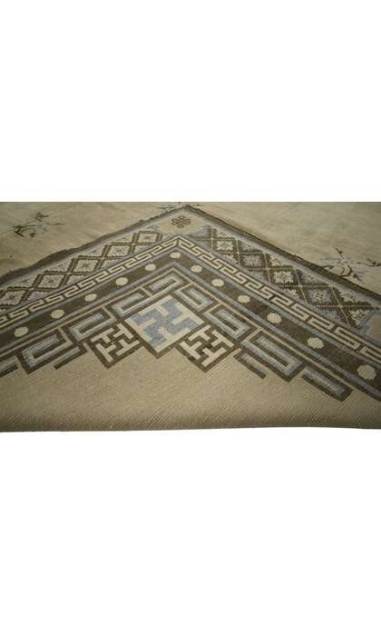 7 x 12 Antique Chinese Peking Rug 74038