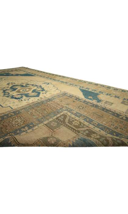 5 x 10 Vintage Oushak Rug 74103
