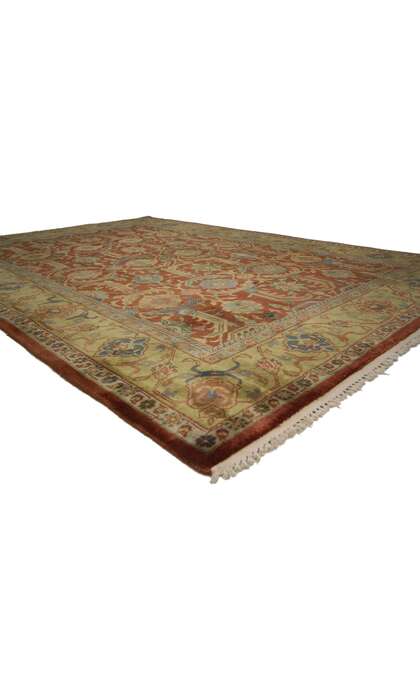 6 x 9 Vintage Indian Rug 74382