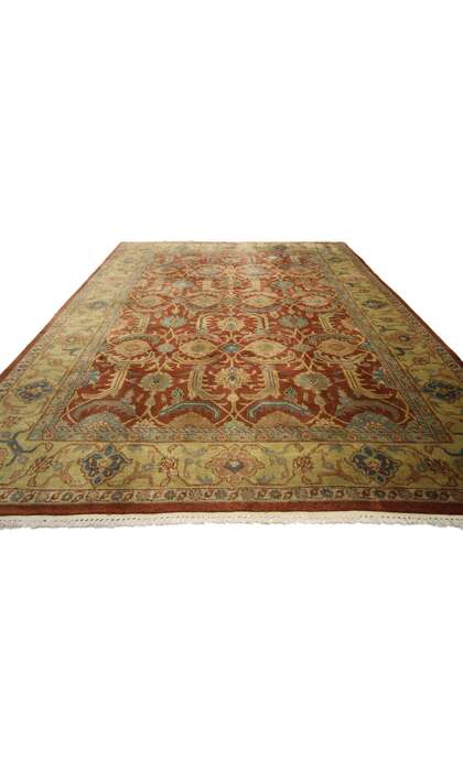 6 x 9 Vintage Indian Rug 74382