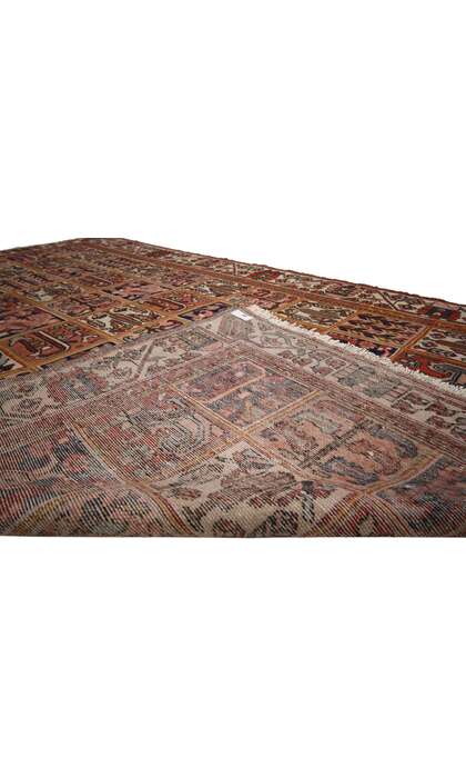 6 x 10 Vintage Bakhtiari Rug 74579