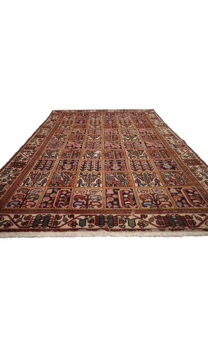 6 x 10 Vintage Bakhtiari Rug 74579