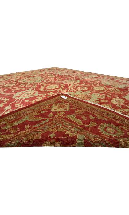 8 x 10 Vintage Oushak Rug 74643