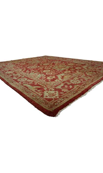 8 x 10 Vintage Oushak Rug 74643