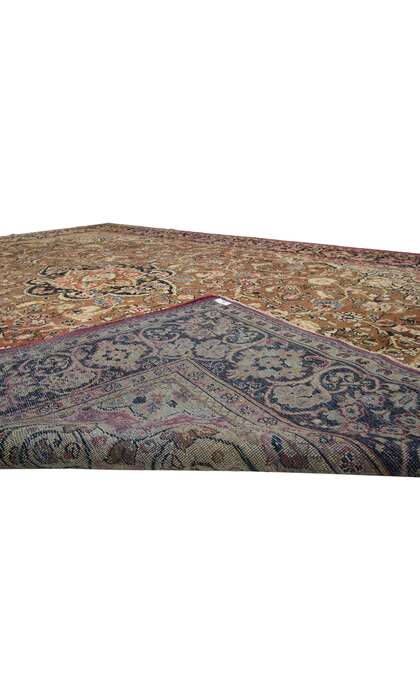 10 x 13 Antique Mahal Rug 74671