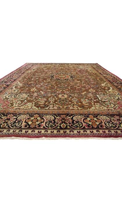 10 x 13 Antique Mahal Rug 74671