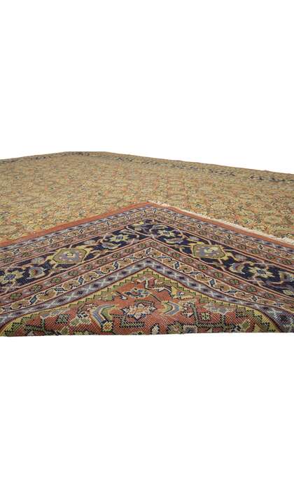10 x 13 Vintage Mahal Rug 75844
