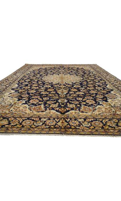 9 x 13 Vintage Persian Najafabad Rug 76013