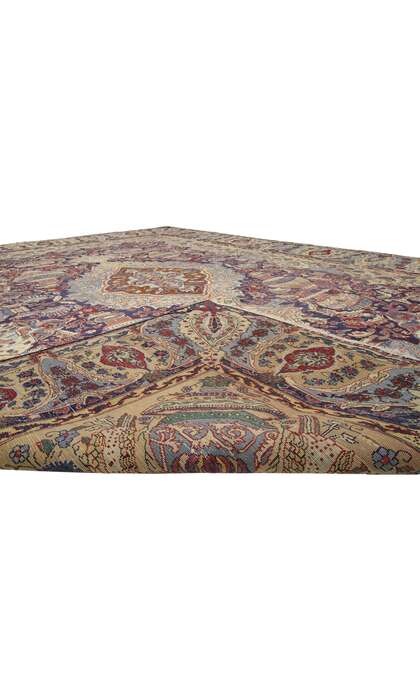 10 x 13 Vintage Persian Khorassan Rug 76039