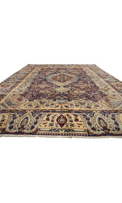 10 x 13 Vintage Persian Khorassan Rug 76039