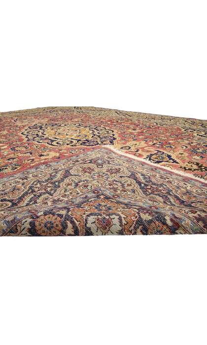 10 x 13 Vintage Mashad Rug 76310