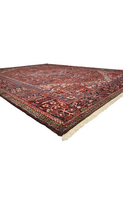 10 x 13 Vintage Heriz Rug 76322