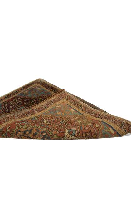 2 x 2 Antique Farahan Sarouk Rug 77163