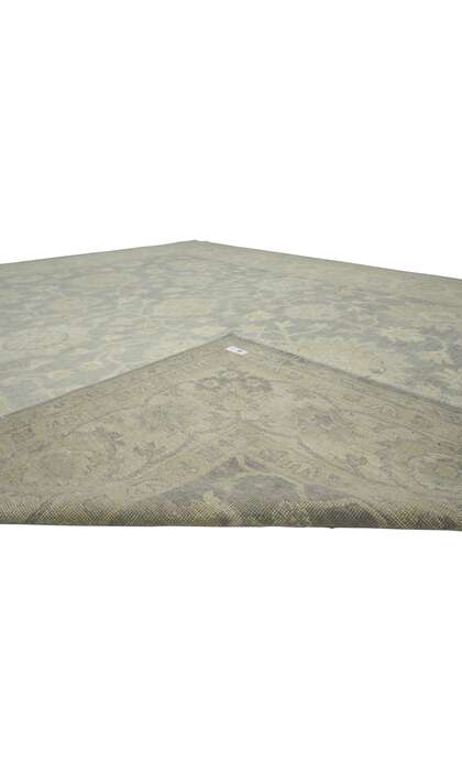 9 x 12 Transitional Style Oushak Rug 80213