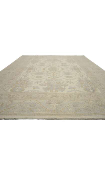 9 x 11 Transitional Oushak Style Rug 80214