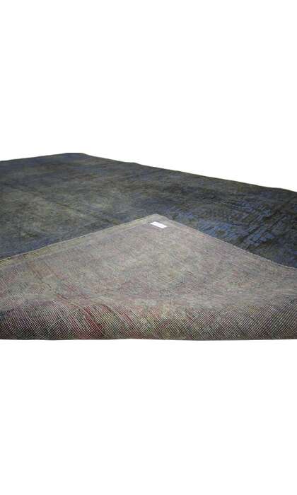 7 x 10 Vintage Overdyed Rug 60623