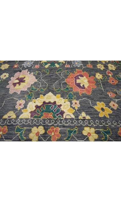 12 x 17 Large Colorful Oushak Rug 60656