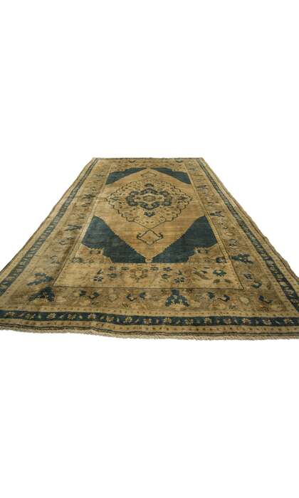 5 x 9 Vintage Oushak Rug 74111
