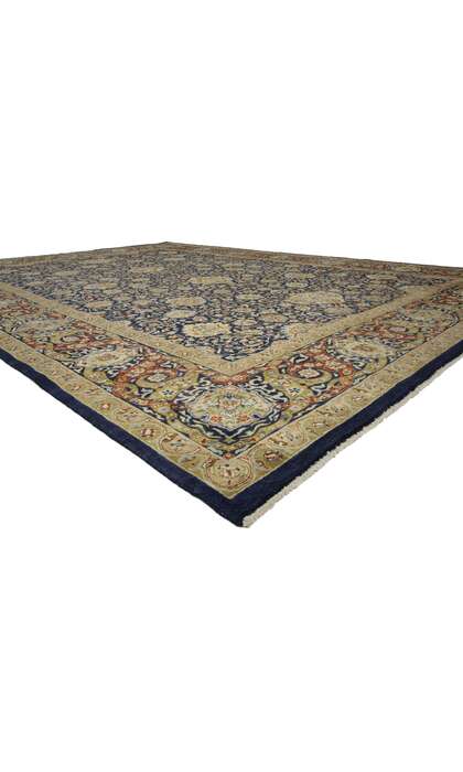 9 x 13 Vintage Pakistani Mashhad Rug 74746