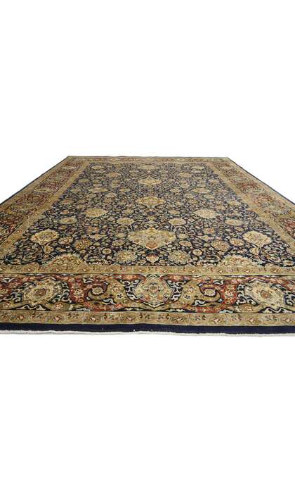 9 x 13 Vintage Pakistani Mashhad Rug 74746