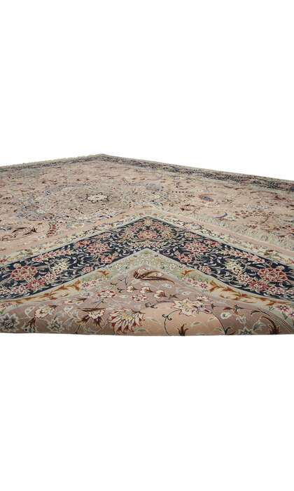 9 x 12 Vintage Tabriz Rug 74838