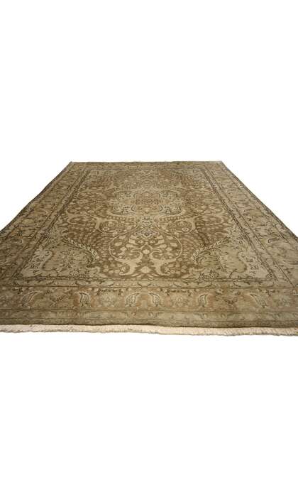 6 x 9 Vintage Tabriz Rug 75560