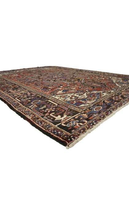 7 x 11 Vintage Persian Heriz Rug 75859