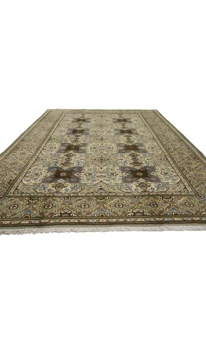 7 x 10 Vintage Tabriz Rug 75964