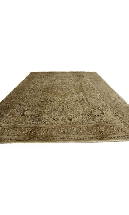 6 x 10 Vintage Tabriz Rug 75972