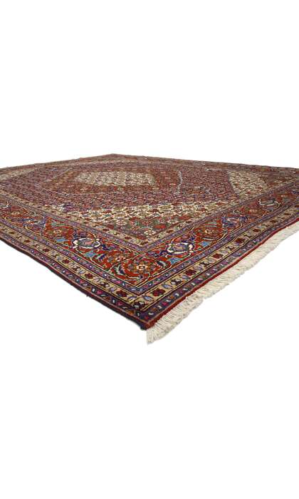 8 x 11 Vintage Persian Azerbaijan Rug 76150 corner