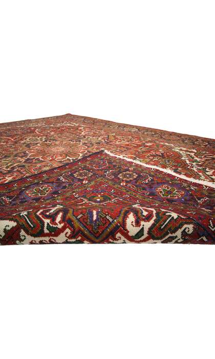 7 x 10 Vintage Heriz Rug 76165