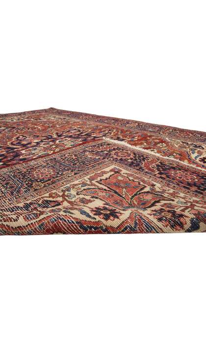 8 x 11 Vintage Heriz Rug 76183