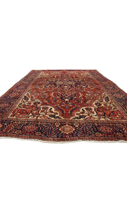 8 x 11 Vintage Heriz Rug 76183