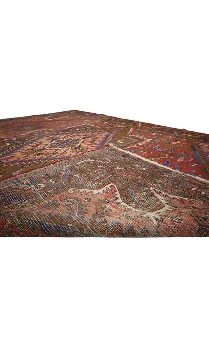 7 x 10 Vintage Heriz Rug 76241