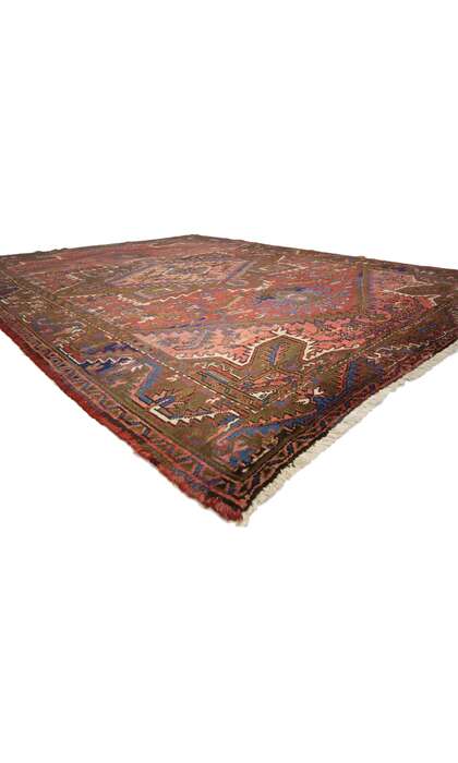 7 x 10 Vintage Heriz Rug 76241