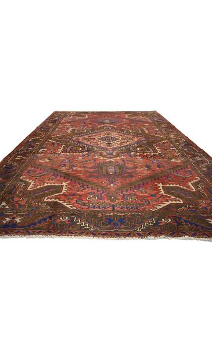 7 x 10 Vintage Heriz Rug 76241