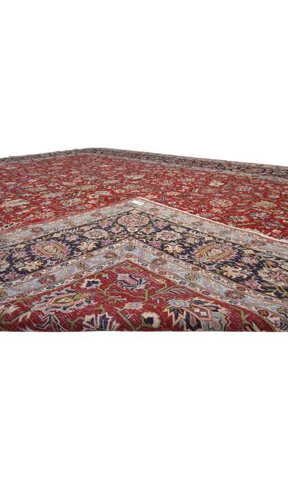 11 x 13 Vintage Kashan Rug 76265