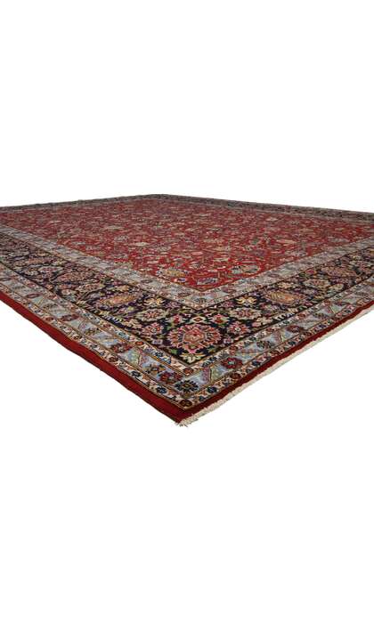 11 x 13 Vintage Kashan Rug 76265