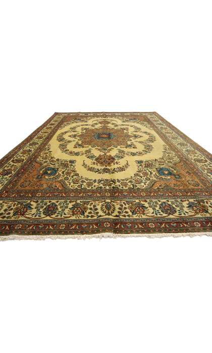 8 x 12 Vintage Tabriz Rug 76362
