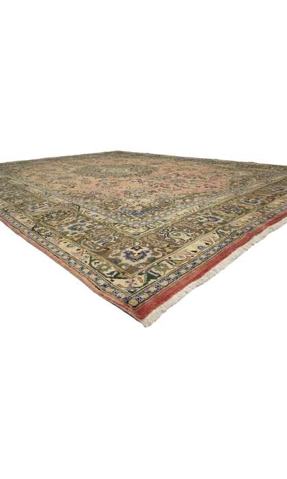 10 x 13 Vintage Persian Khorassan Rug 76411